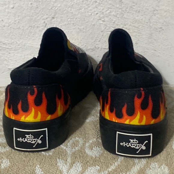 Ed Hardy💀🔥Canvas👟8+Perfume+💀Skull⭐️Cap - Picture 3 of 13